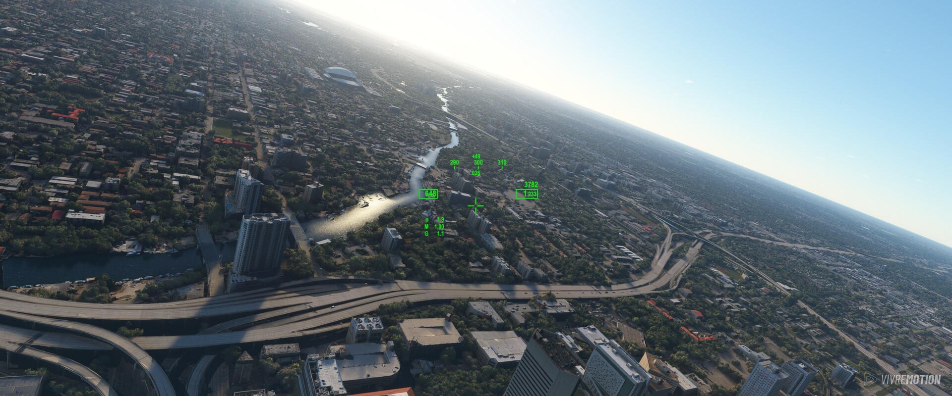 Miami, Florida - Boeing F/A-18 Super Hornet - Microsoft Flight Simulator - VIVRE-MOTION