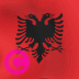 阿尔巴尼亚乡村国旗Elgato Streamdeck和Loupedeck动画GIF图标钥匙按钮背景壁纸