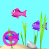 鱼类水族馆液体水CPU冷却器GIF动画