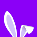Cute Bunny Ears from Rabbit stream deck animated gif icons