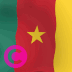 喀麦隆乡村国旗Elgato Streamdeck和Loupedeck动画GIF图标钥匙按钮背景壁纸