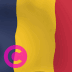 乍得乡村国旗Elgato Streamdeck和Loupedeck动画GIF图标钥匙按钮背景壁纸