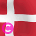 Danmark Country Flag Elgato StreamDeck和Loupedeck动画GIF图标钥匙按钮背景壁纸