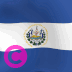 El-Salvador Country Flag Elgato Elgato StreamDeck和Loupedeck动画GIF图标钥匙按钮背景壁纸