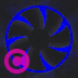 风扇120 RGB黑色Elgato StreamDeck和Loupedeck动画GIF图标钥匙按钮背景壁纸