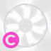 FAN 120 RGB WHITE elgato streamdeck and loupedeck animated gif icons key button background wallpaper