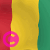 几内亚国家国旗Elgato Streamdeck和Loupedeck动画GIF图标钥匙按钮背景壁纸
