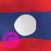 老挝乡村国旗Elgato Streamdeck和Loupedeck动画GIF图标钥匙按钮背景壁纸