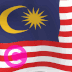 马来西亚乡村国旗Elgato Streamdeck和Loupedeck动画GIF图标钥匙按钮背景壁纸