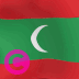 马尔代夫乡村国旗Elgato Streamdeck和Loupedeck动画GIF图标钥匙按钮背景壁纸