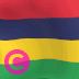 mauritius country flag elgato streamdeck and loupedeck animated gif icons key button background wallpaper
