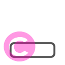 hdg bug clear icon | vivre-motion