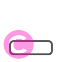 tail wheel lock clear icon | vivre-motion
