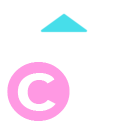 yaw up icon | vivre-motion