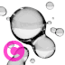 O2水泡Elgato Streamdeck和Loupedeck动画GIF图标钥匙按钮背景壁纸