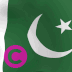 巴基斯坦乡村国旗Elgato Streamdeck和Loupedeck动画GIF图标钥匙按钮背景壁纸