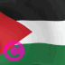 巴勒斯坦乡村国旗Elgato Streamdeck和Loupedeck动画GIF图标钥匙按钮背景壁纸