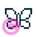 animals butterfly 3 icon | vivre-motion