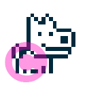 animals dog little icon | vivre-motion