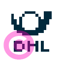 apps deutsche post dhl icon | vivre-motion