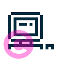 computer computer place icon | vivre-motion