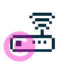 computer router icon | vivre-motion