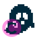 games ghost baby invert icon | vivre-motion