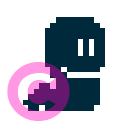 games worms 2 invert icon | vivre-motion