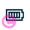 interface battery 100 icon | vivre-motion