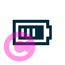 interface battery 75 icon | vivre-motion