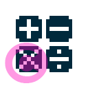 interface calc panel invert icon | vivre-motion