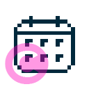 interface calendar 5 icon | vivre-motion