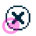 interface cicle cancel icon | vivre-motion