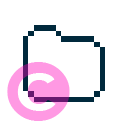 interface folder close icon | vivre-motion