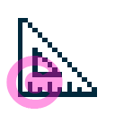 interface geo triangle icon | vivre-motion