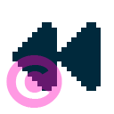 interface play backward button invert icon | vivre-motion