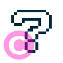 interface question bold icon | vivre-motion