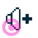 interface speaker plus icon | vivre-motion