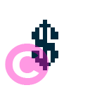 keyboard key dollar icon | vivre-motion