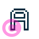 keyboard letter a icon | vivre-motion