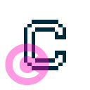 keyboard letter c icon | vivre-motion