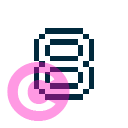 keyboard number 8 icon | vivre-motion