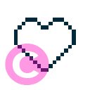 love heart b 1 icon | vivre-motion