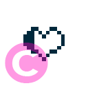 love heart c 25 icon | vivre-motion