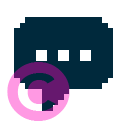 message message chat invert icon | vivre-motion