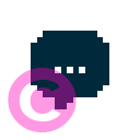 message message chat write small invert icon | vivre-motion