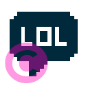 message message lol invert icon | vivre-motion