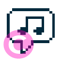 message message music icon | vivre-motion