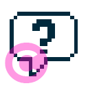 message message question icon | vivre-motion