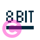 misc 8bit mode icon | vivre-motion